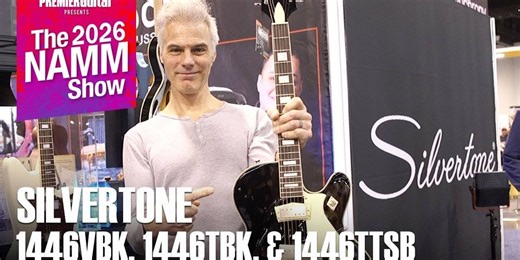 Silvertone 1446 Semi-Hollow | NAMM 2026