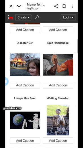 Make VIRAL memes without any app 🤯 Free meme creator website for everyone 😂🔥 ### Caption 3 This website turns anyone into a meme creator 😎😂 100% free | No login | No app * **FREE MEME CREATOR 😱** #TechHack #TechVideos #FreeTools #MemeCreator #FunnyMemes #OnlineTools #ViralVideo #InternetTricks #DigitalIndia #ContentCreator #TechTips > This **free meme creator website** helps you **make memes online** in seconds. ``` Comment “MEME” & I’ll share the website link 🔥 | techhack