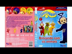MENU DVD DOS TELETUBBIES - brincando com os animais completo hq