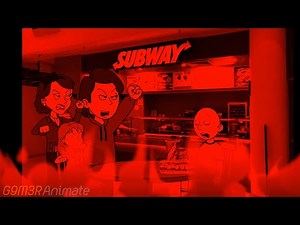 Caillou gets Grounded For Sneaking Off To Subway To Skip Rosie's Play