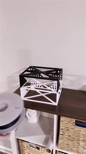 DIY Stackable Spool Organizer from Plastic Waste