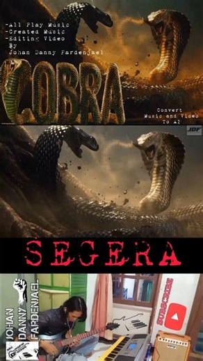Cobra - Video Musik Short Official Fardenjael #Cobra #RockMusic #OfficialMusicVideo #ProgressiveRock