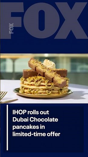 IHOP offering Dubai Chocolate pancakes as limited-time items | FOX 10 Phoenix