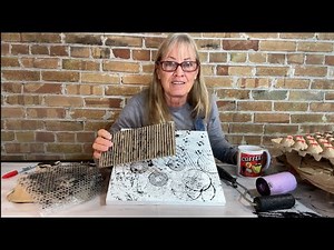 Mark Making 101: Repurpose Packing Materials For Your Art Making