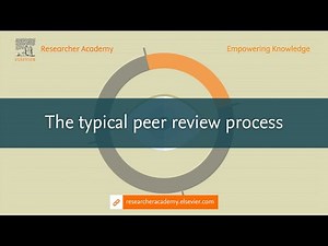 The typical peer review process