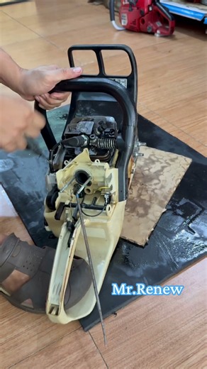 ☘️ Checking Chainsaw Engine Compression After a Complete Overhaul.