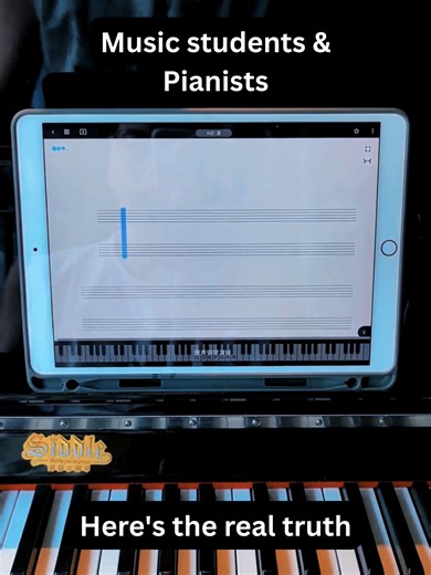 I just played the piano… and it turned into real sheet music in seconds 😳🎹 Every note showed up instantly with AI music transcription. No writing, no stopping, just playing and learning faster. This is helping me improve piano practice, sight reading, ear training, and music theory way faster. #piano #pianotiktok #pianist #pianopractice #sheetmusic #pianocover #musictranscription