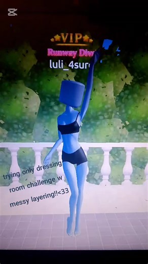 I tried the only dressing room challenge and it was so fun and easy!#dti#messylayering