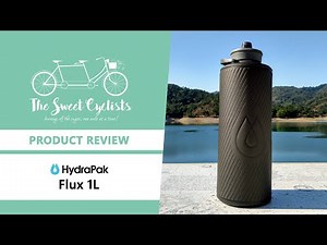 A lightweight and foldable water bottle - Hydrapak Flux 1L Flexible Water Bottle Review