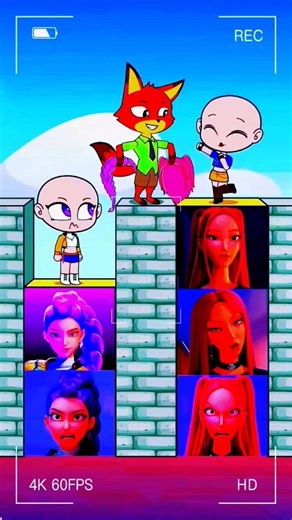 🦊 Fox Hair Challenge: Can They Get Their Hair Back? 💇‍♀️ | Animation Puzzle Game