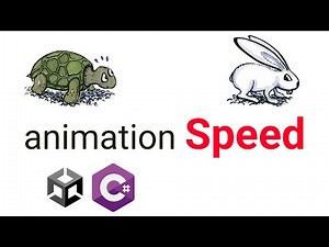 how to change animation speed in unity through code