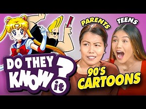 Do Teens and Parents Know Forgotten 90s Cartoons?