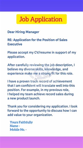 Job Application Writing in English ♥️ #reels #application #facebook #trend #fblifestyle #trending #viral @topfans | Learn with Ishani