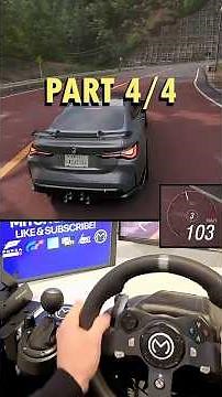 2021 BMW M4 G82 Competition Coupe PART 4/4 - Forza Horizon 6 | Steering Wheel Gameplay