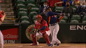 Robel García's solo homer