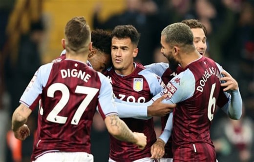 Aston Villa vs Manchester United Results & Goal Video Highlights: Philippe Coutinho Scripts Solid Comeback for Hosts as EPL 2021-22 Match Against Red Devils Ends With 2-2 Draw | ⚽ LatestLY