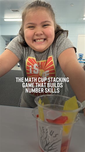 11K views · 58 reactions | Math Cup Stacking builds number...