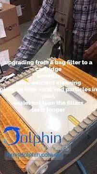 Maytronics Dolphin Pool Cleaner Bag to Filter cartridge Upgrade DIY video for all filter bag models