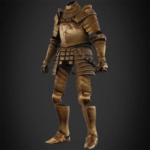 Elden Ring Cleanrot Knight Armor 3D printable model | replica | prop | cosplay | stl | print file