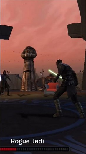 Rogue Jedi battle in Star Wars The Force Unleashed