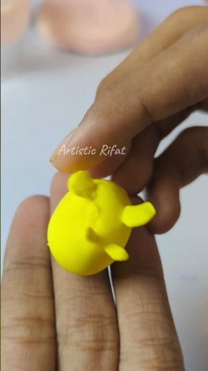 Clay Art 🍯🐝 #craft #diy #clayart #creativety