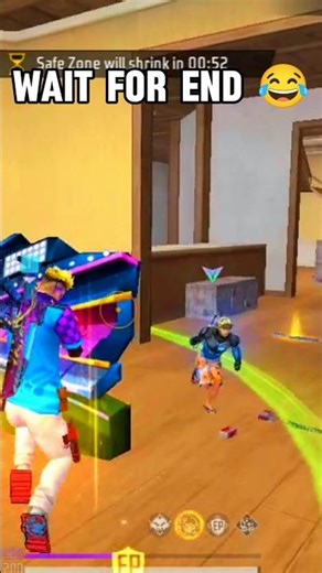 WAIT FOR END 😂#freefire #shortsfeed #shorts #freefirelovers#tondegamer #djchampiongaming#ffshorts