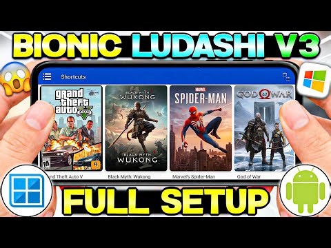 🔥 Winlator Bionic Ludashi 3.0 New Update - Best Windows Emulator For Android | Setup & Best Settings