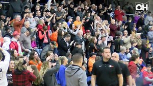 5.5K views · 45 reactions | Watch the final seconds from the Lucas Cubs 53-50 win at the O-Rena with fan reaction from the Cubs student section after winning their 12th straight game. | The OH Report | Facebook