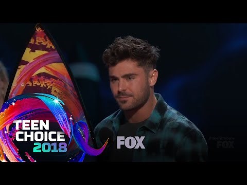 Zac Efron Wins Choice Drama Movie Actor | TEEN CHOICE