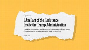 Should NYT have published an unnamed op-ed? | CNN Business