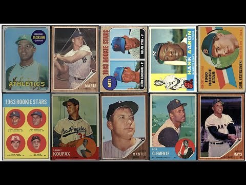 The 20 Most Valuable Baseball Cards from the 1960s