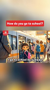 30K views · 418 reactions | Tư vấn lộ trình học Tiếng Anh trọn đời tại đây: https://tinyurl.com/5f9naca2 Học thêm mẫu câu trả lời "How do you go to school?" cho bé cùng Monkey nha! | Monkey Junior | Facebook