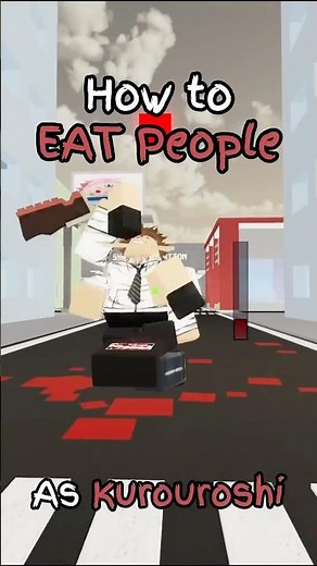 HOW TO EAT PEOPLE AS KUROUROSHI / BLACK DEATH!! 🔥🪳