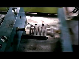 example of fatigue test = life cycle test = durability test for coil compression spring 1080p