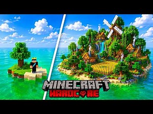 I Survived 100 Days on Acidic Island in Minecraft Hardcore!