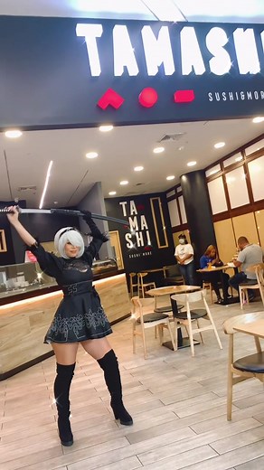 Modeling at My Tamashi Restaurant