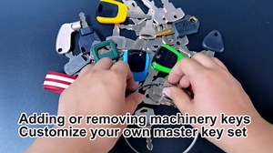 44 Multi Types Heavy Equipment Replacement Keys for Sany Toyota Daewoo Honda Genie Lift Cat JD New Holland Case IH Ford Hyster JCB Kubota Volvo Komatsu Ditch Witch Clark Forklift Exavator Mining Fleet