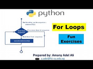 🔁 Master Python For Loops with Fun Exercises! 🔁 Python for Beginners!
