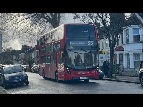 FRV:London Buses Route 53 // Lambeth North-Plumstead // 12380-YX16OGU