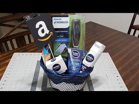 DIY Gift Basket For Him / Birthday gift🎁