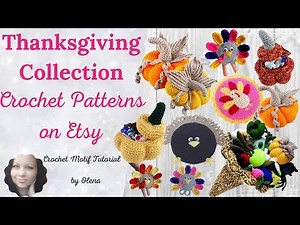 🍂 Thanksgiving Crochet Collection | Cozy Fall Crochet Projects 🧶