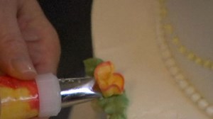 Piping Leaves and Roses