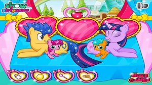 My Little Pony PREGNANT Twilight Sparkle Pinkie Pie Rainbow Dash Gives Birth - Baby Games