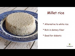 How to cook millet rice | Millet rice | Healthy millets | Gluten free | Food &Beyond