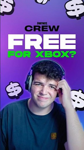 Free Fortnite Crew For Xbox Game Pass! Use Code Cubie! #fortnite #xbox #gamepass #ad