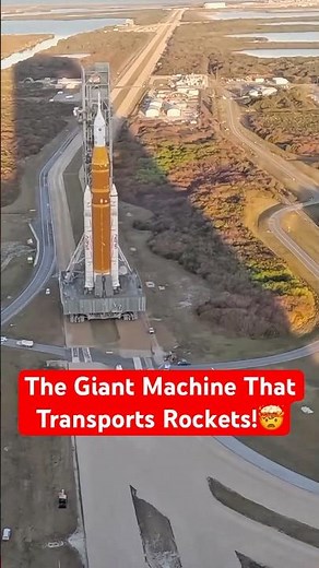 How They Move a 300-Ton Rocket Without Breaking It #Space #Engineering