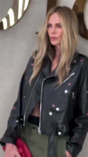 Charlize Theron Dominates Fashion Week