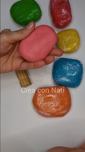 How to make homemade plasticine #plasticine #youtubeshorts