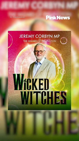 Jeremy Corbyn stars as 'Wizard of Oz-lington' in wicked panto