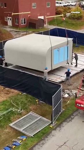 The University of Maine, already home to the world’s largest 3D printer, developed an even bigger one that may one day build entire neighborhoods. Dubbed the “Factory of the Future 1.0,” this new printer is four times larger than the current one and is capable of producing objects up to 96 feet long, 32 feet wide, and 18 feet high using 500 pounds of material per hour. The university aims to use the printer to scale up its bio-based-3D printed home technology, paving the way for affordable print